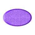 BRICKS_076C_90x52mm_elipsoid_base_hollow_PRINT.stl Oval Bases Set – Bricks 76C Texture (60–170MM) | Perfect For Tabletop Wargames & RPG's