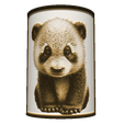 15a.png Lithopane - Forest Babies - Panda 15