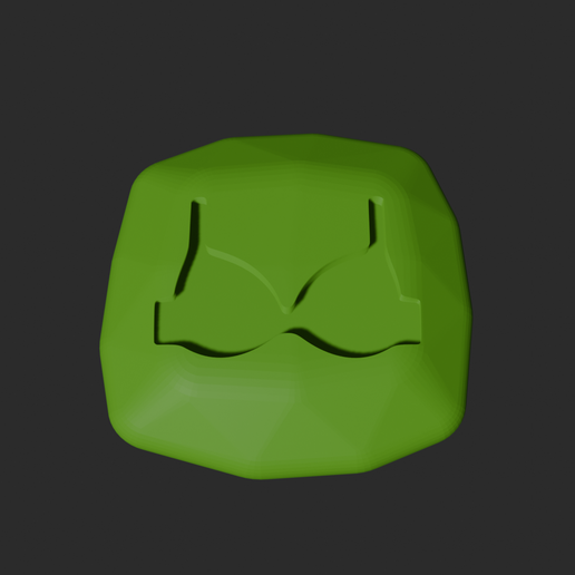 Bra Stone - 3D Printable Game Token