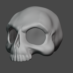 skull.png Archivo STL gratis cráneo sagrado・Modelo de impresión 3D para descargar