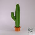 1arm_KaziToad.stl.jpg Mini Cactus set