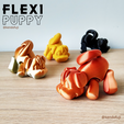 flexi-puppy-4.png STL-Datei Flexi-Welpe kostenlos・Design zum 3D-Drucken zum herunterladen