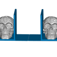 CBfront.png Celtic Skull Bookends (Left and Right)