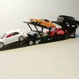 IMG_20231121_213227.jpg 1/64 3D Printed Goosneck Auto-Hauler UP TO 5 CARS MULTIPLE SLOTS Gooseneck