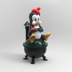 willy.jpg STL file chilly willy・3D printing design to download