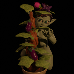 0.png Free STL file Goblin Girl Garden Fun 2・3D printing idea to download
