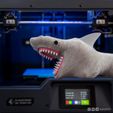 shark_sock_puppet_instagram_01.jpg Fichier STL gratuit Accessoires de la marionnette chaussette requin・Design imprimable en 3D à télécharger