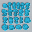 main.png Snoopy Cookie Cutters set of 20