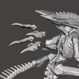 6.jpg Praetorian Xenomorph Alien - AVP 2010 Articulated dynamic pose STL for 3D printing