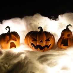 DSC_1438.5.jpg STL file Pumpkin / Pumpkin Halloween・3D printable model to download