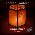 10-Capricorn-Print-2.jpg Zodiac Lantern - Capricorn (Goat)