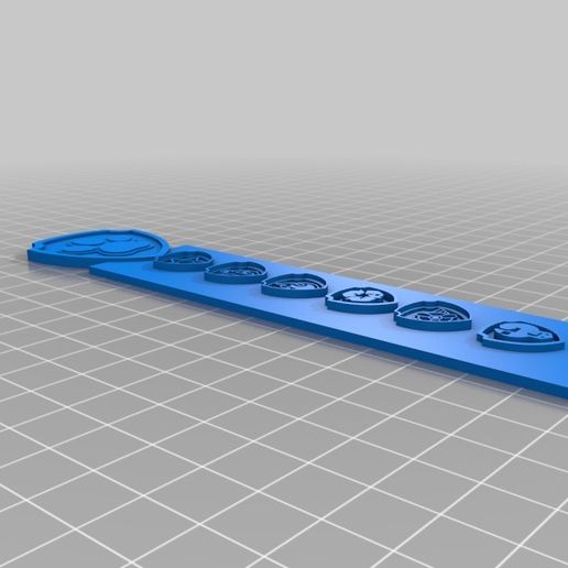 paw patrol bookmark 3D model