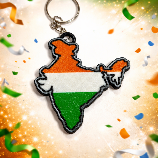 India keychain