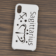 Case iphone X y XS Saguittarius1.png Case Iphone X/XS Sagittarius sign