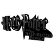 6.png 3D MULTICOLOR LOGO/SIGN - Harry Potter Movie Titles Pack