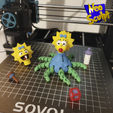 8.png Datei 3D Maggie Simpson Flexi Alien・Modell für 3D-Druck zum herunterladen