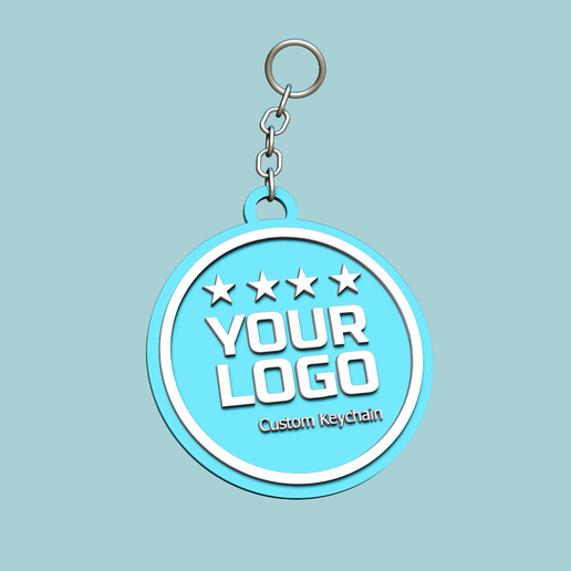 r1.png Customizable Logo KeyChain STL - Read Description