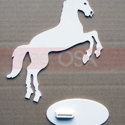 DSC07488.jpg Prancing Horse - Decoration