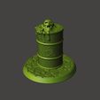 zombB0.JPG Free STL file 28mm toxic Undead Zombie Emerging from Barrel・3D printing template to download, BigMrTong