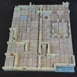 dungeon-exemple.jpg terrain, tile, rpg, 28 mm, d&d, Dungeon set 1 (Quick tiling system)