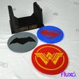 liga2.jpg Justice League Coasters Kit