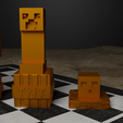 6.png Minecraft Figure Chess Set - TnT Minecraft Character