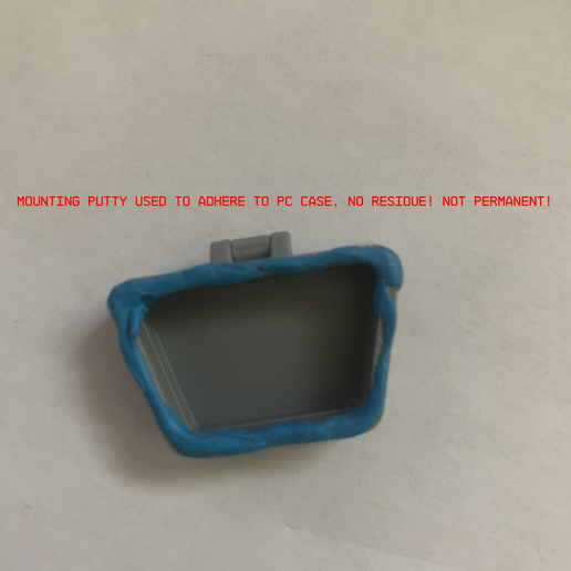 Mounting-Putty.png Cat-Proof PC Power Button Cover (BeQuiet 500DX and most other cases)