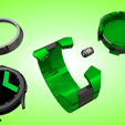 sa0005.png Ben 10 Omnitrix - Samsung Galaxy Watch 4 Classic  3D Print Model