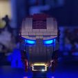 ie =. co LED Illuminated Pedestal for Lego Helmets
