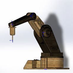 1.jpg STL file Robotic arm (Project) - for School { DIY arm }・3D printer design to download