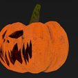 Pumpkin_1920x1080_0011.png Halloween Pumpkin Low-poly 3D model