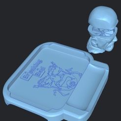 Captura-de-Pantalla-2023-08-21-a-las-17.27.37.jpg TRAY ROLLING GRASS BREAKING BAD GRINDERKING 177X166X24 MM. AND EXCLUSIVE GRINDER - PRINTING WITHOUT SUPPORTS READY TO PRINT FDM.