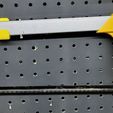 058b0a16-195c-4842-ab0b-971305fe5731.jpg Free 3D file Stanley 12 inch Hacksaw pegboard mount・3D printing design to download
