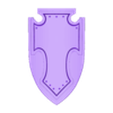 Blank_Shield.stl Space Knights Shields - Blank [pre-supported]