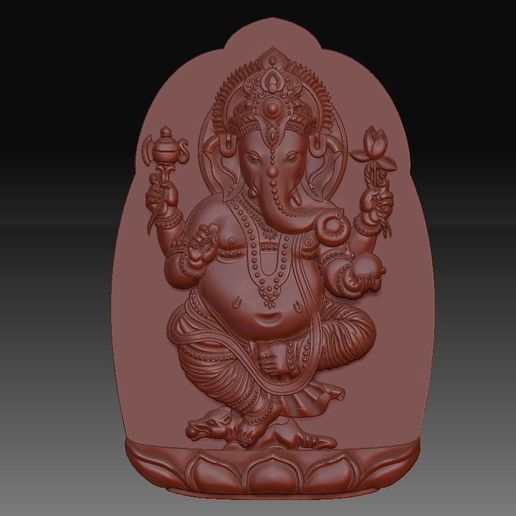 ganesha elephant god 3D model