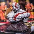 merged-kratos-bust-image.jpg Kratos God of War Collection