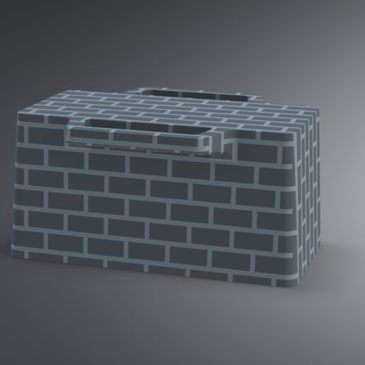 Snow Igloo Mold (2).jpg Free STL file Snow Brick Mold for Outdoor Fun - Igloo Fortress・3D printable model to download, Trikonics