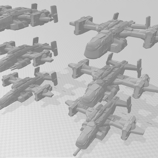 Onuris Attack VTOL for BattleTech
