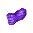 HulkLeftForeArm.stl Angry Hulk hand model