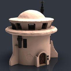 tat0.152.jpg OBJ file TATOOINE BUILDING HOUSE 3 LEGION・3D printable model to download
