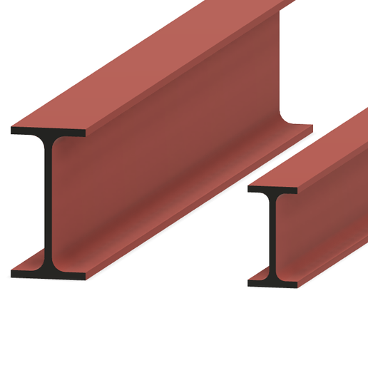i-Beams-3.png Modellierung von I-Trägern für die 3D-Konstruktion von Rohbauten