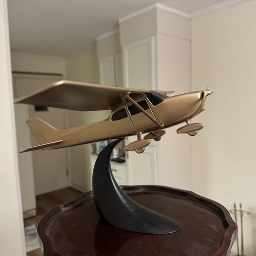 Airplane Cessna 172 Scale 1/50