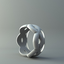 STL file D20 ring・3D printable model to download・Cults