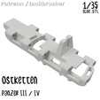 cults3d-Rendervorlage-1-0.png Ostketten workable track in 1/35th scale for Panzer III and Panzer IV