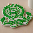Mohammedan-SC-2.png ISL Mohammedan SC keychain badge color printable and renderable