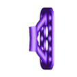 gate_base_v2.stl Round LED FPV Race Gate (tiny whoop, 2 inch, 3 inch) 75 cm diameter