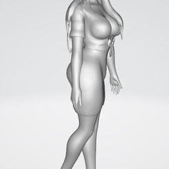 1.jpg Archivo STL Chica sexy JAMIE01・Design para impresora 3D para descargar