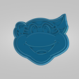 CookieCutter_TMNT_WYO3DP_TurtleHead1.png TMNT Teenage Mutant Ninja Turtle Head Stamp and Outline Cookie Cutter