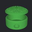 Captura-de-Pantalla-2023-03-17-a-las-9.44.53.jpg STL file WEED BOX CONTAINER CONTAINER WEED GRINDERKING WEED 3D 100X100X60MM EASY PRINT WITHOUT SUPPORTS・3D printable model to download