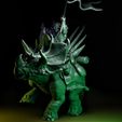 Triceratops_with_Orc_3.jpg Orc Rider on Triceratops (Sort of)